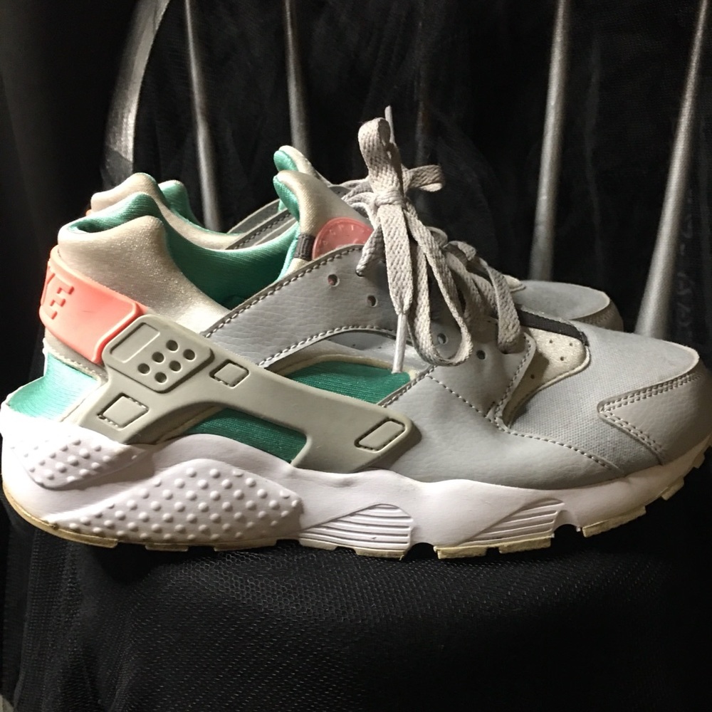 Nike Hurache Run Wolf Grey/sunset Pulse